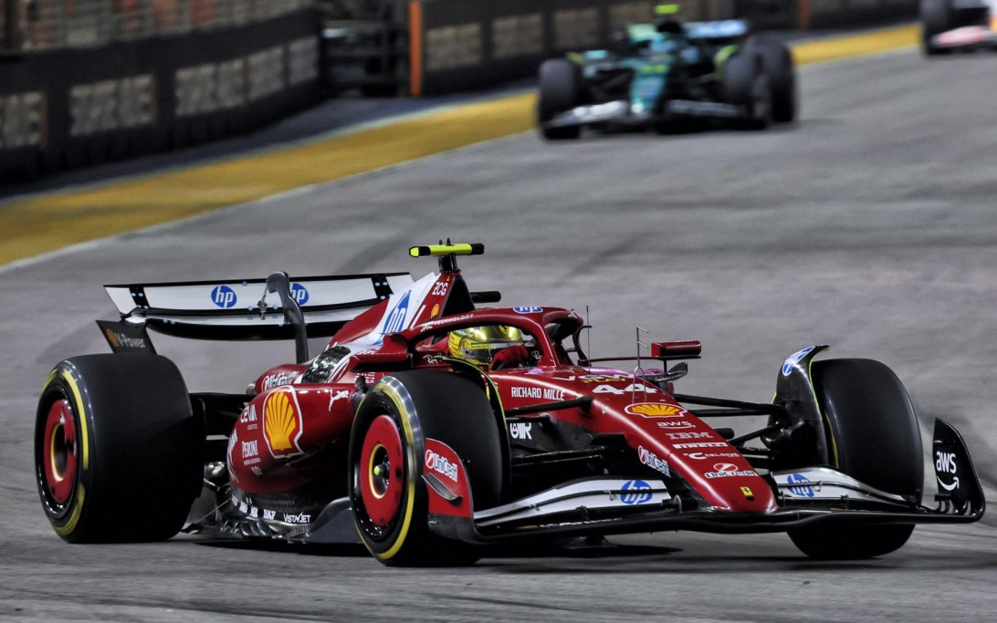 Hamilton race Singapore