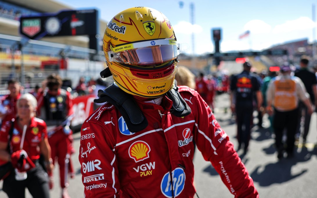 ハミルトン、米国GPで悲願のフェラーリ初表彰台へ意欲