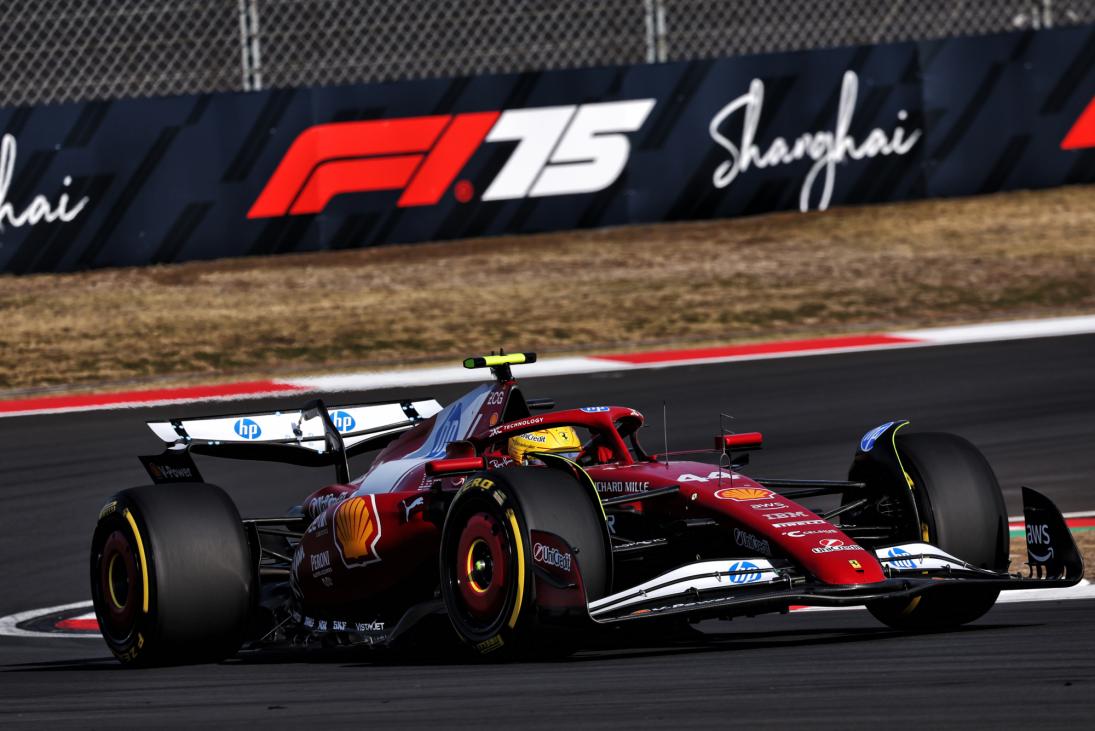 LIVE: Reaction as Hamilton takes first F1 victory for Ferrari in China sprint race | RacingNews365