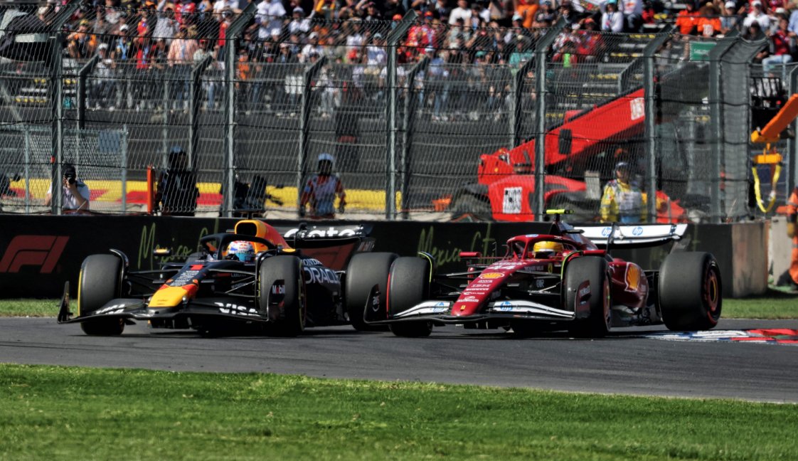 Hamilton Verstappen Mexico race