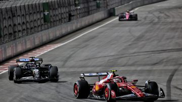 Alex Albon punished after Lewis Hamilton clash