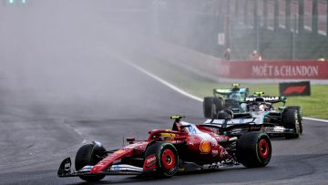 Ferrari issue Lewis Hamilton message after 'aggressive' Belgian GP recovery