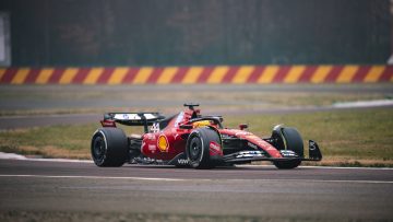 In pictures: Hamilton makes Ferrari F1 debut