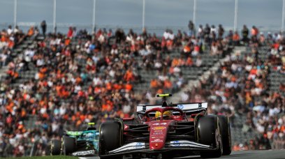 Hamilton FP1 Zandvoort