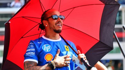 Hamilton Monza Driver Parade