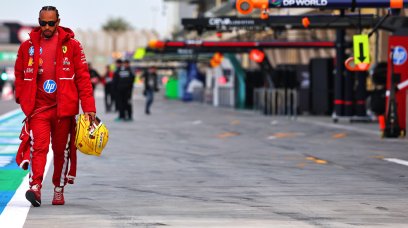 Hamilton Bahrain test