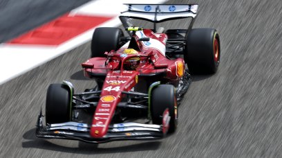 Hamilton Bahrain testing