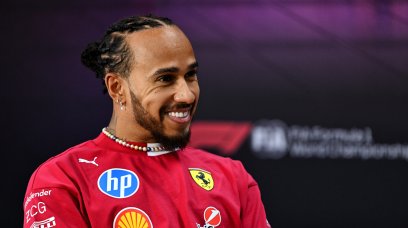 Hamilton presser Bahrain test day 3