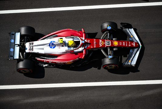 Hamilton Monza race