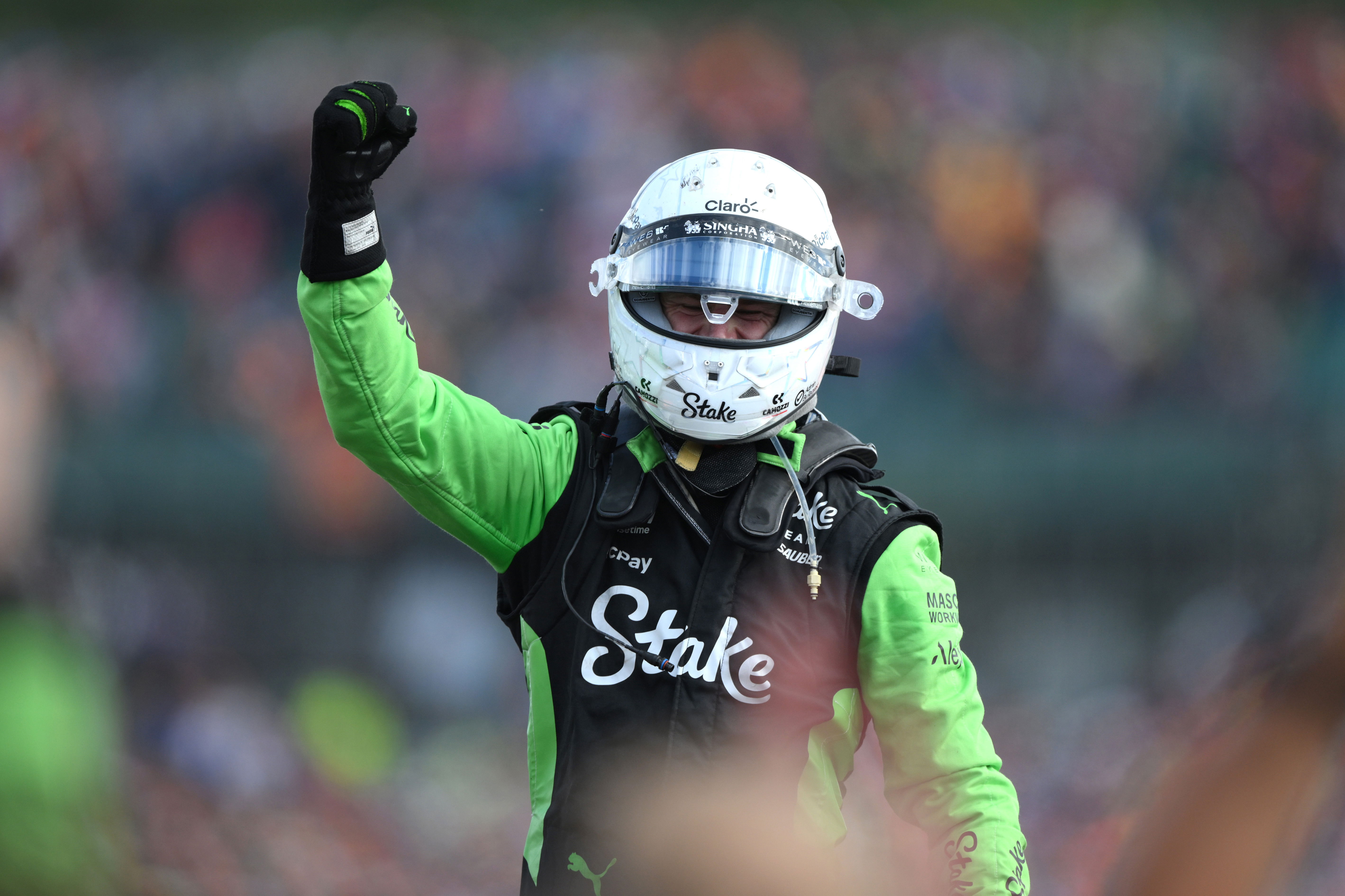 Hulkenberg P3 Silverstone race