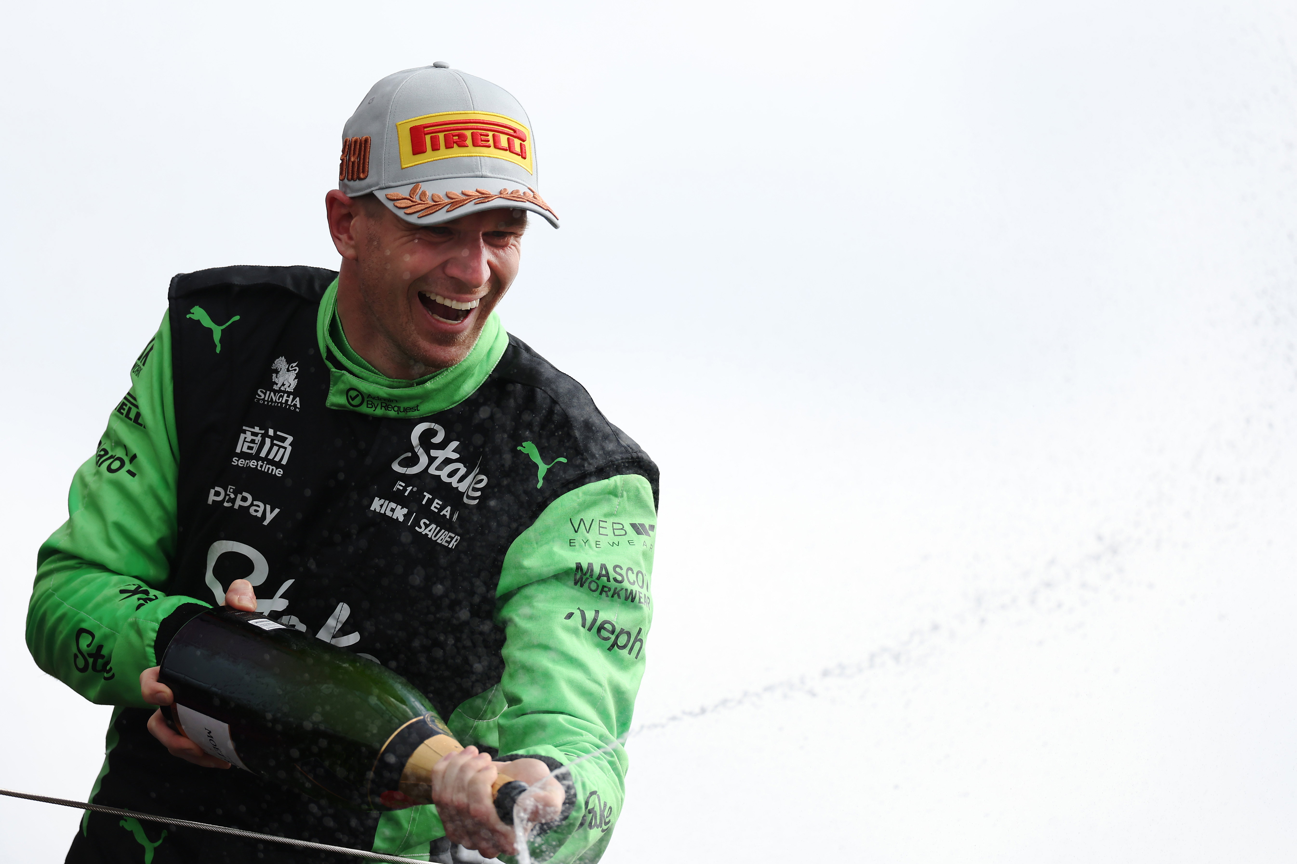 Hulkenberg P3 Silverstone race