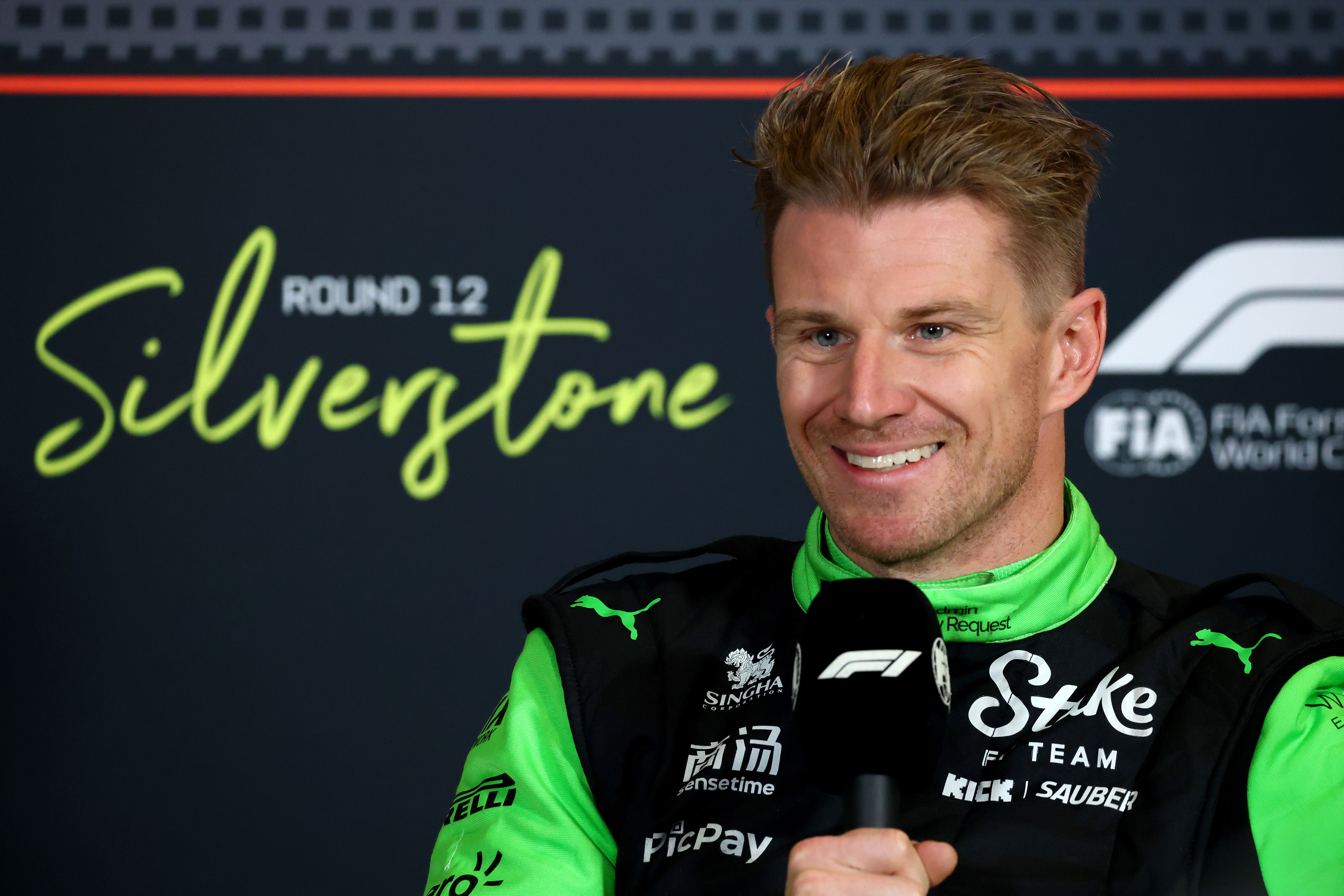 Hulkenberg P3 Silverstone race