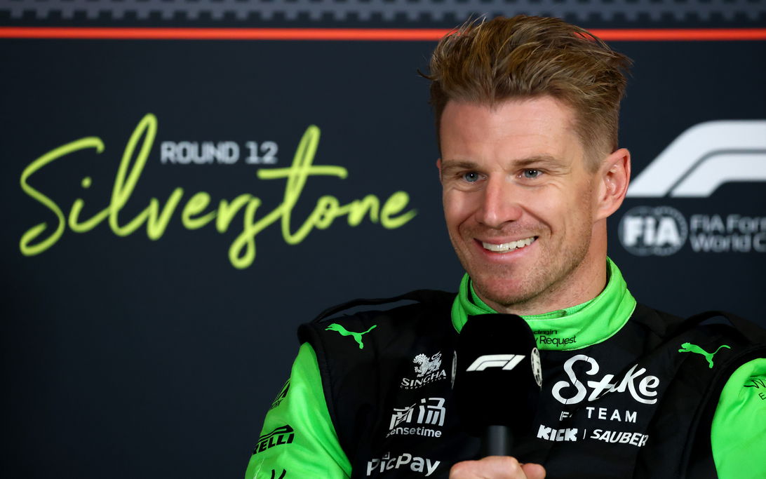 Hulkenberg P3 Silverstone race