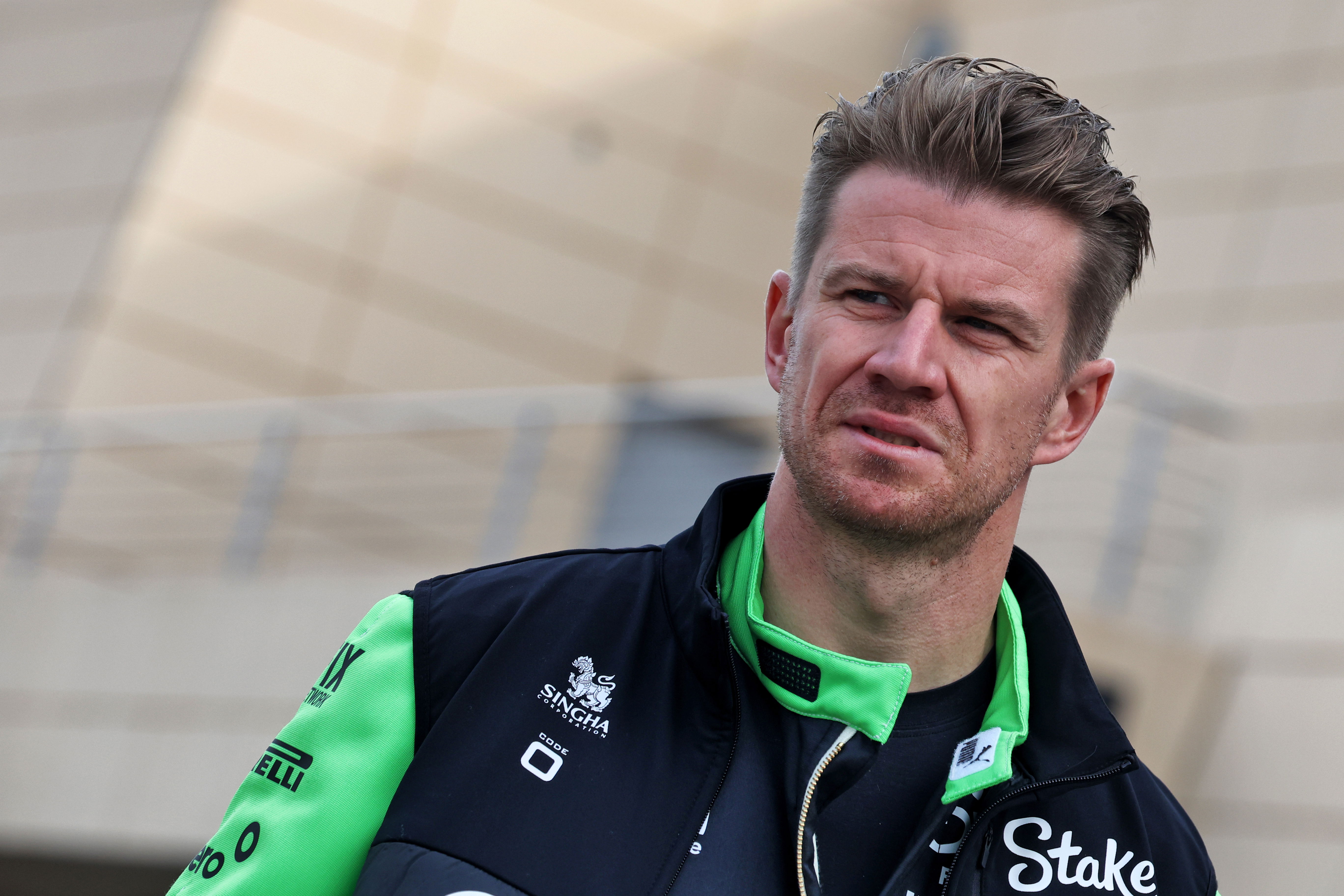 Hulkenberg Bahrain testing