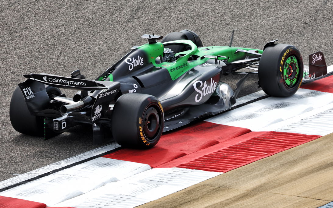 Hulkenberg Bahrain testing