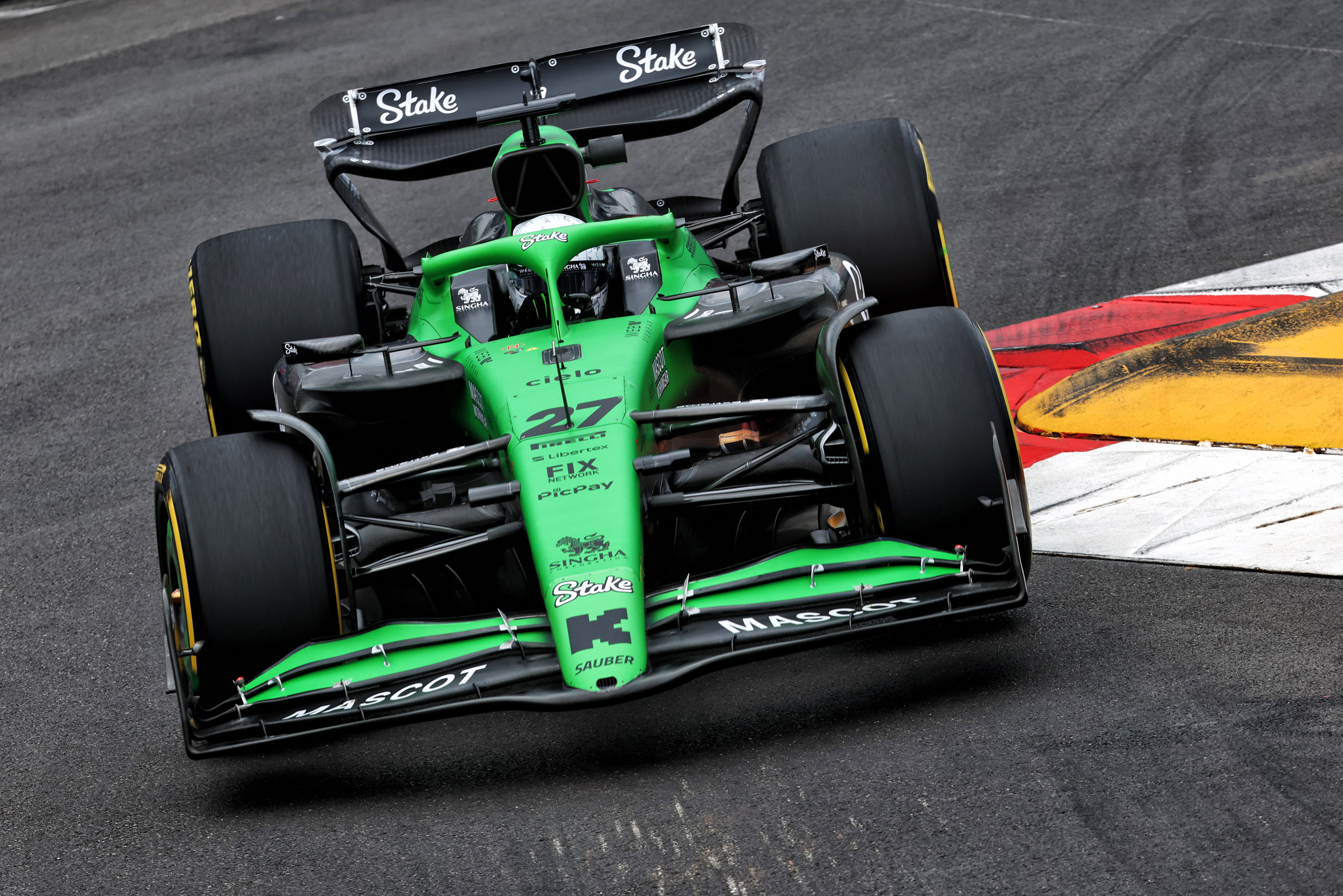 Hulkenberg Monaco FP1
