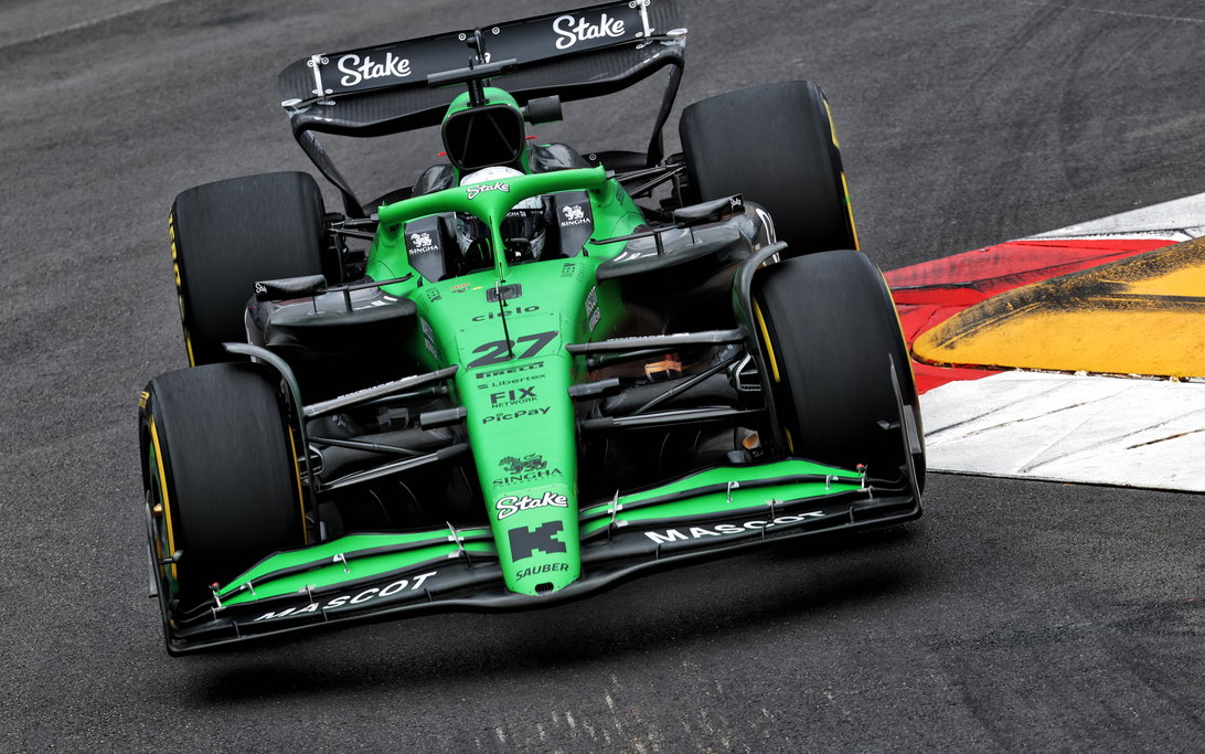 Hulkenberg Monaco FP1