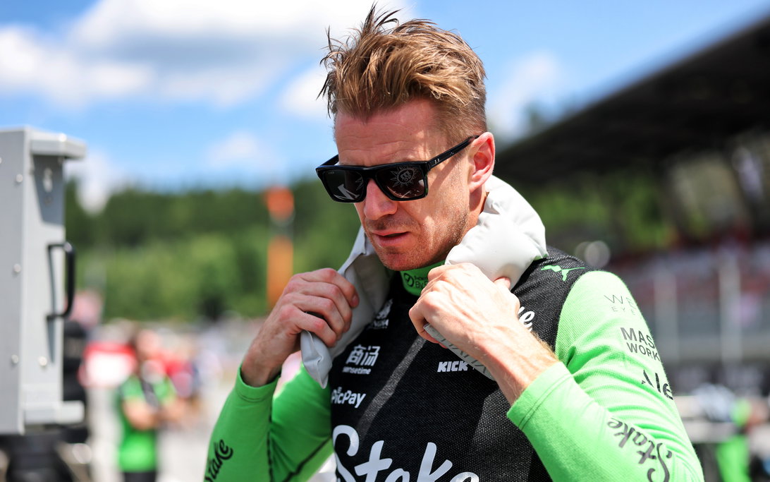Hulkenberg Austria race day