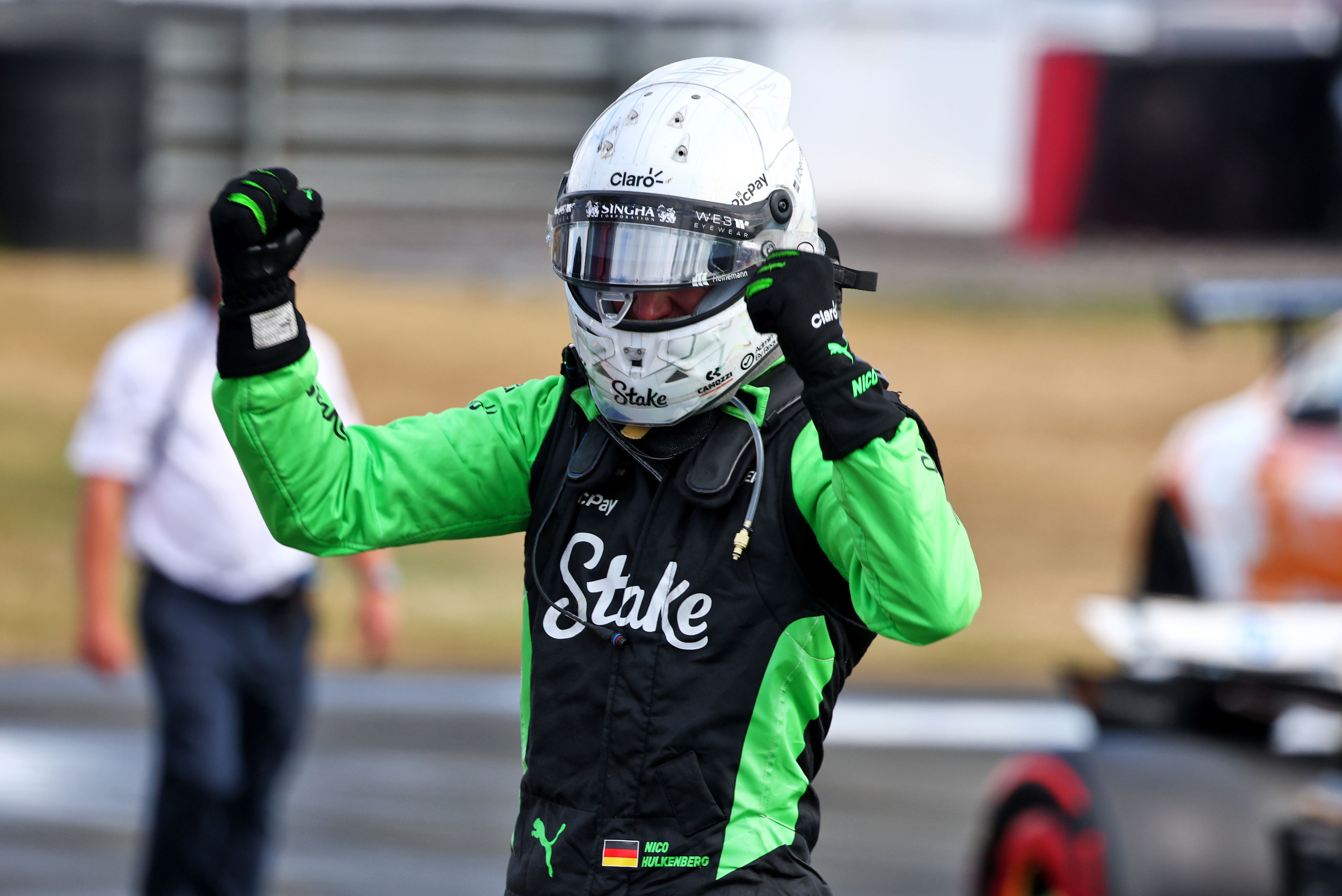 Hulkenberg P3 Silverstone race