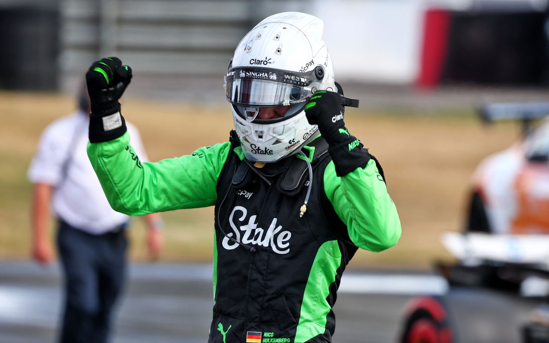 Hulkenberg P3 Silverstone race