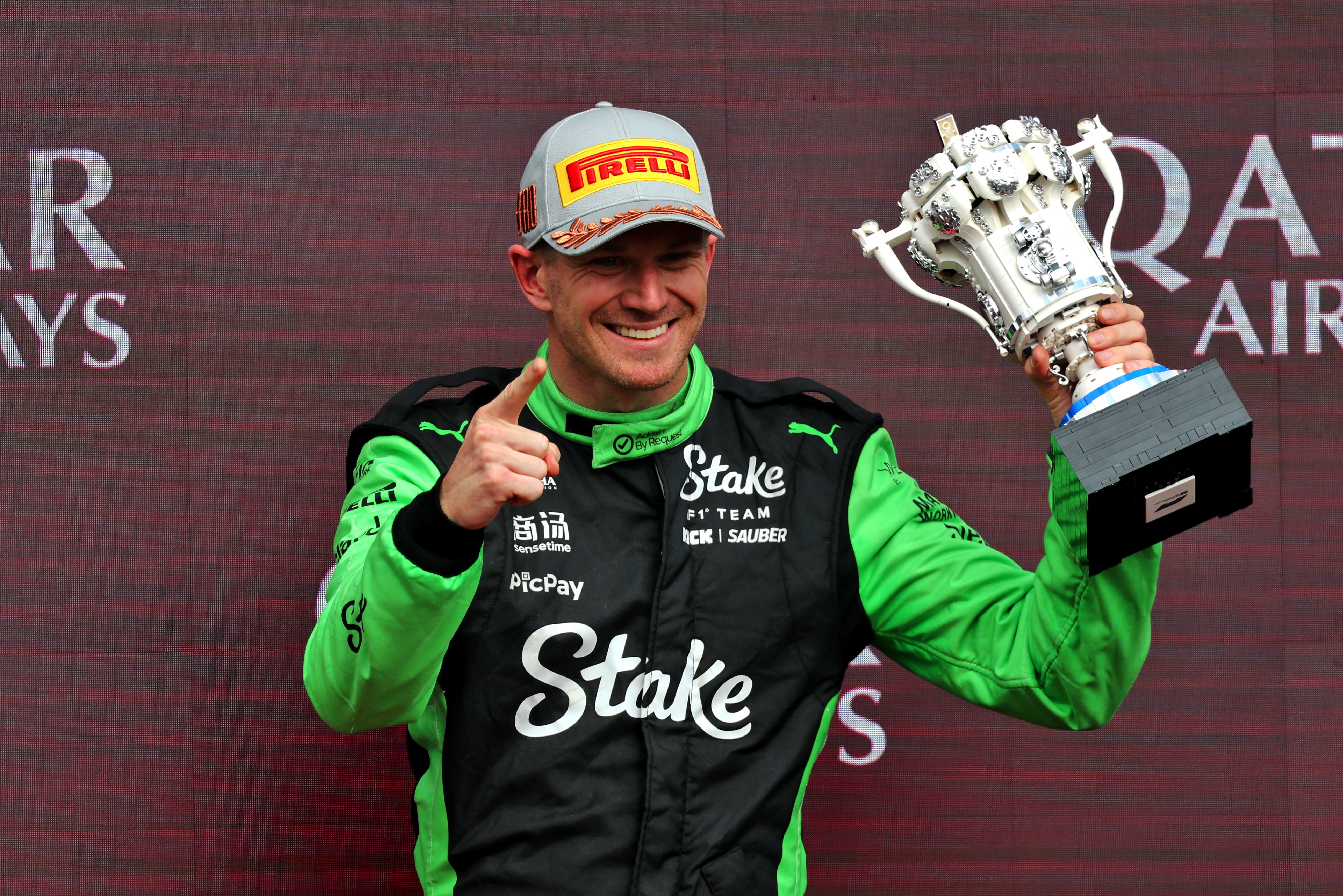 Hulkenberg P3 Silverstone race