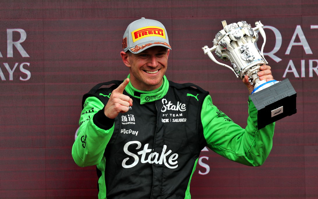 Hulkenberg P3 Silverstone race