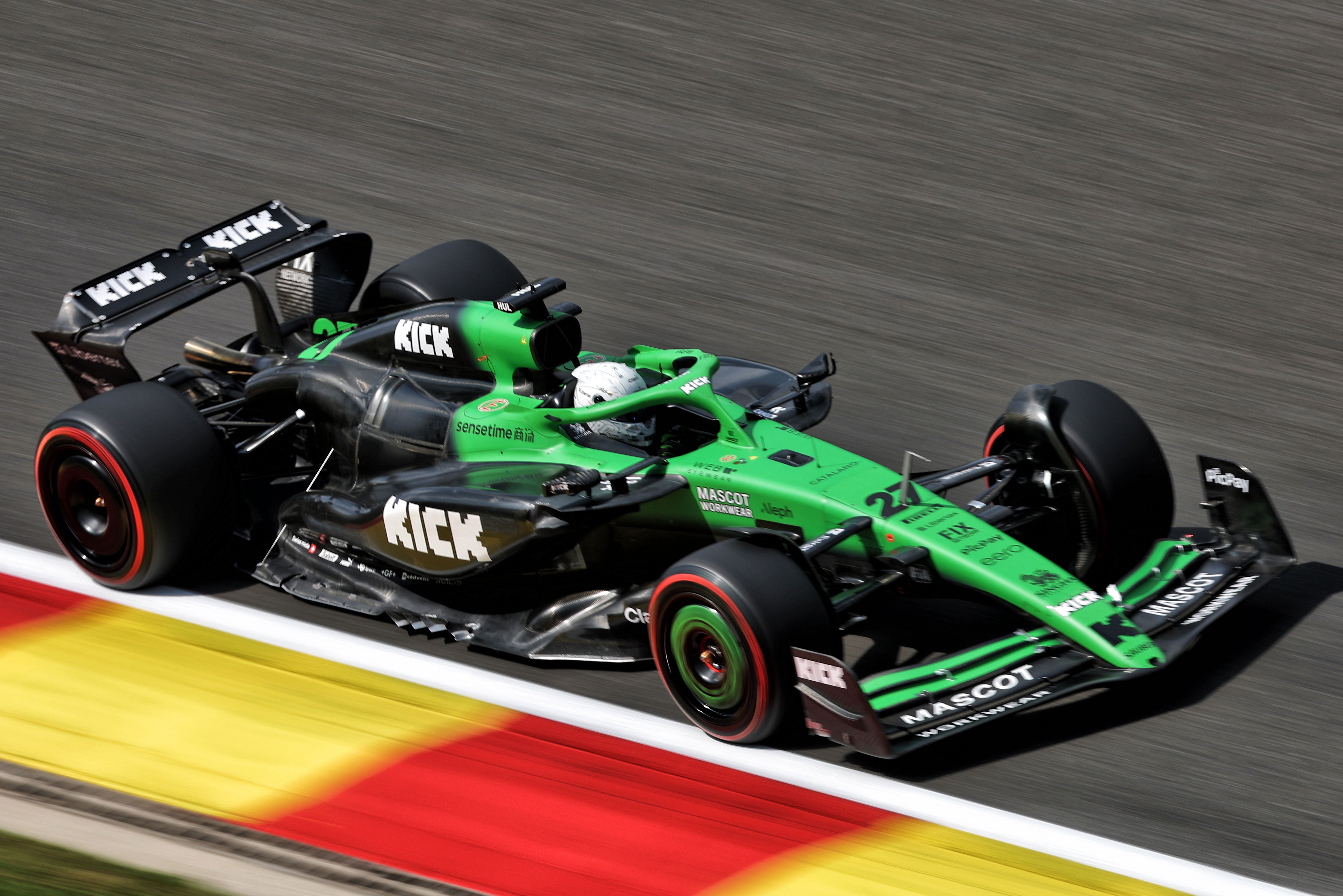 Hulkenberg Belgium FP1