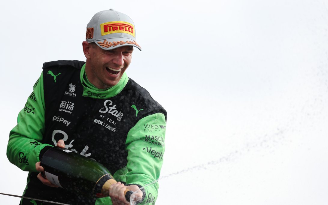 Hulkenberg P3 Silverstone race