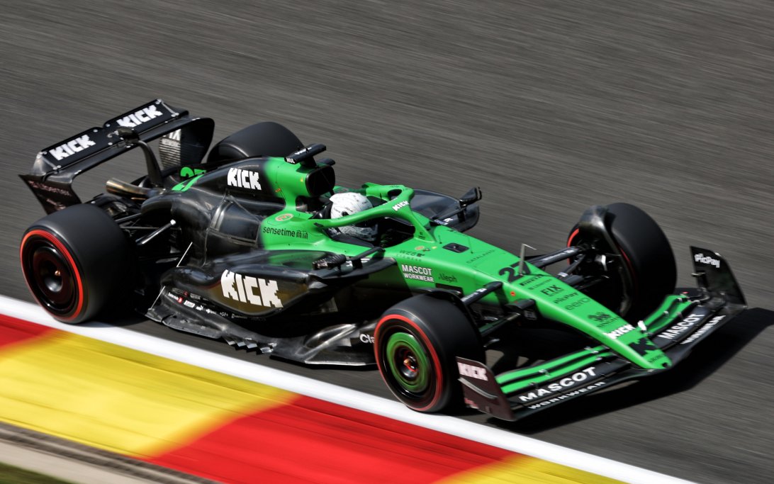 Hulkenberg Belgium FP1