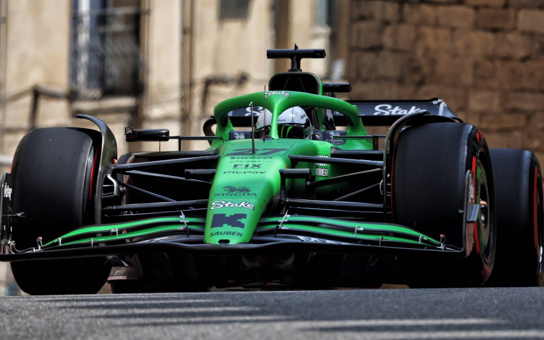 Hulkenberg FP1 Baku