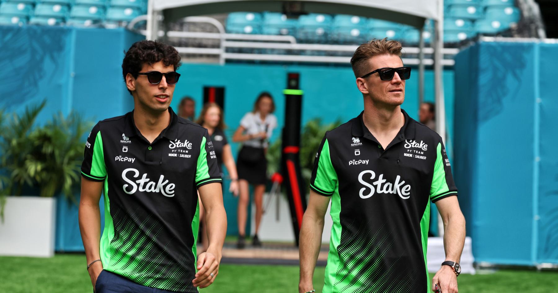Nico Hulkenberg pays bizarre 'printer' compliment to Gabriel Bortoleto
