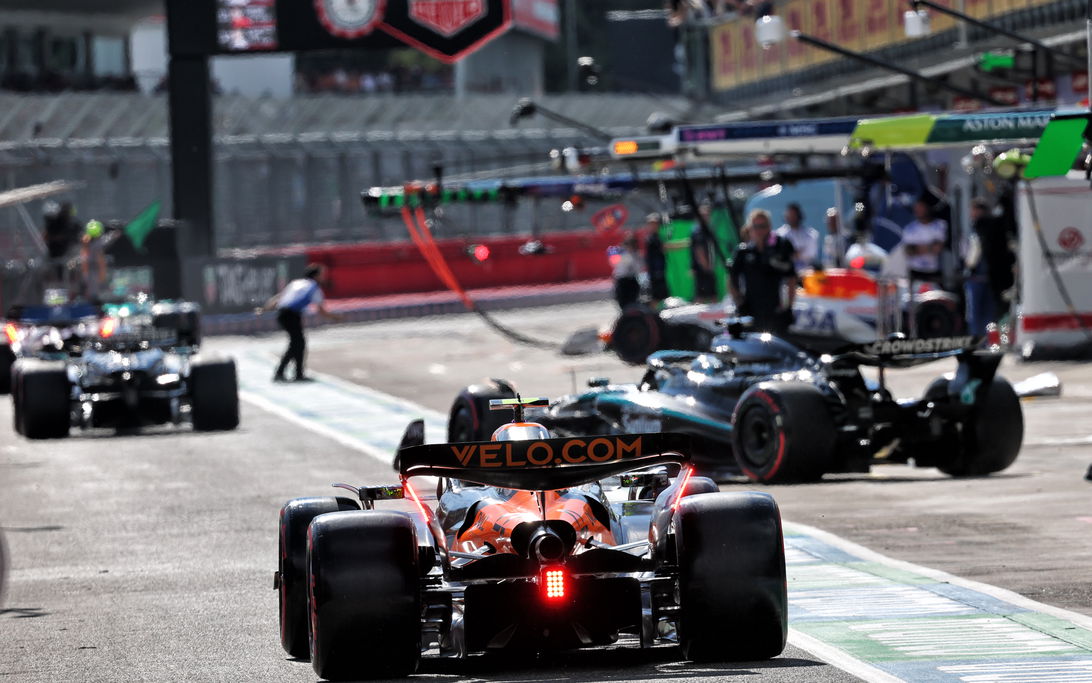 Imola pit lane