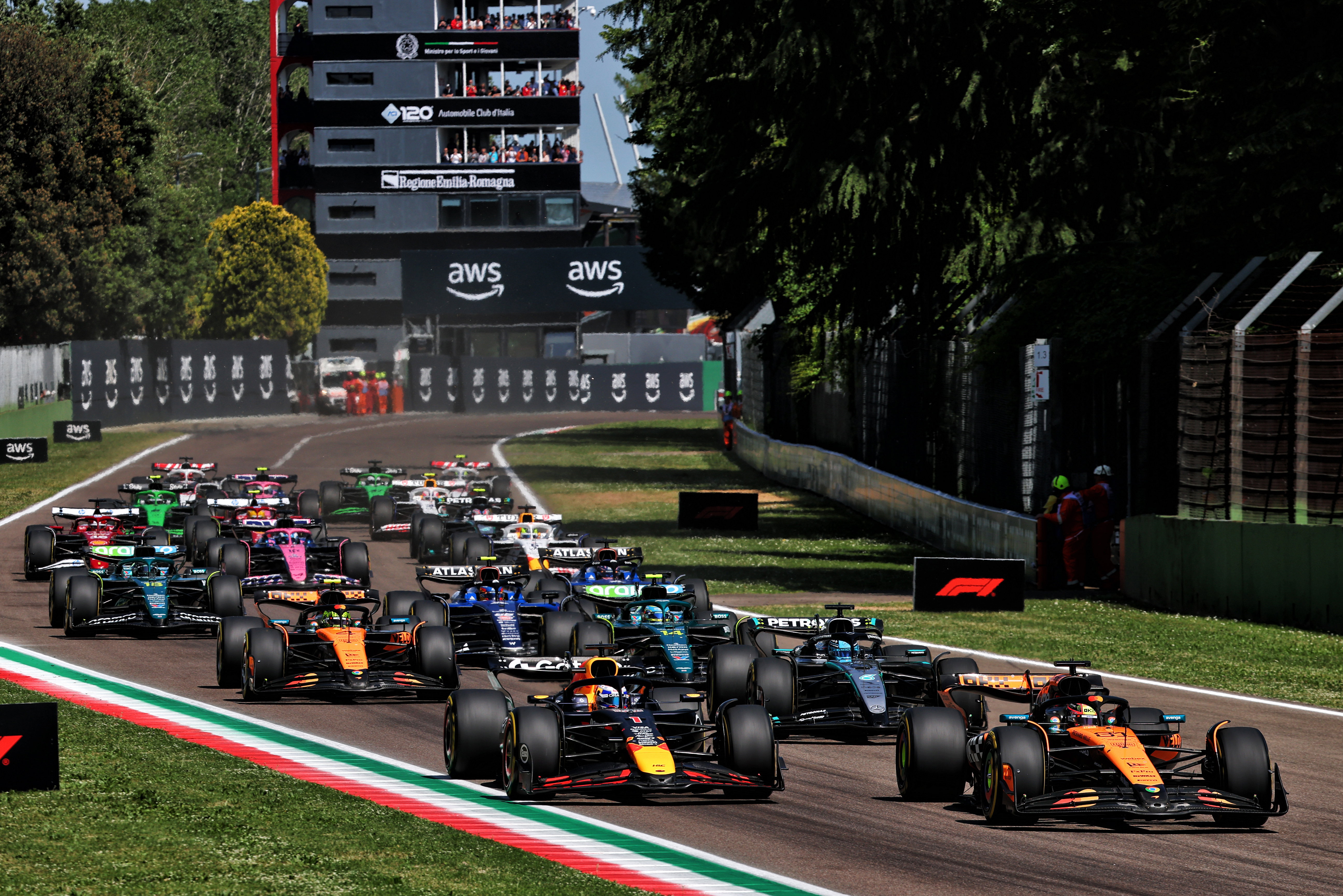 Imola start