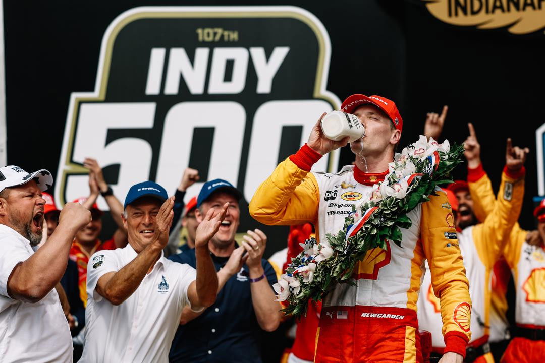 Indy 500 milk