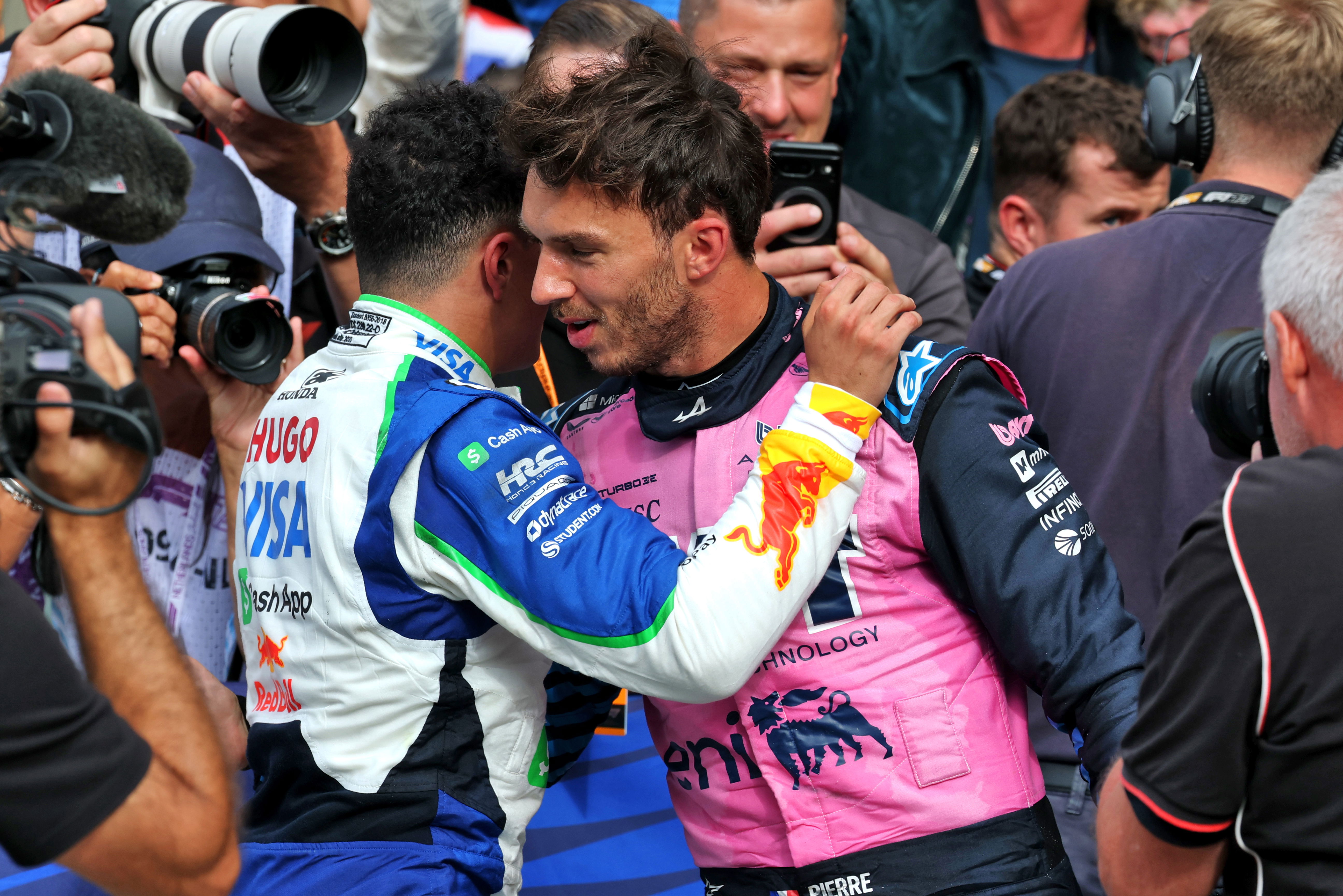 Isack Hadjar Pierre Gasly