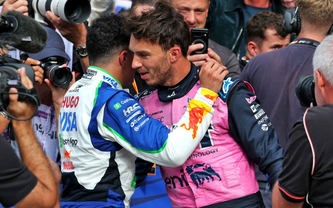 Isack Hadjar Pierre Gasly