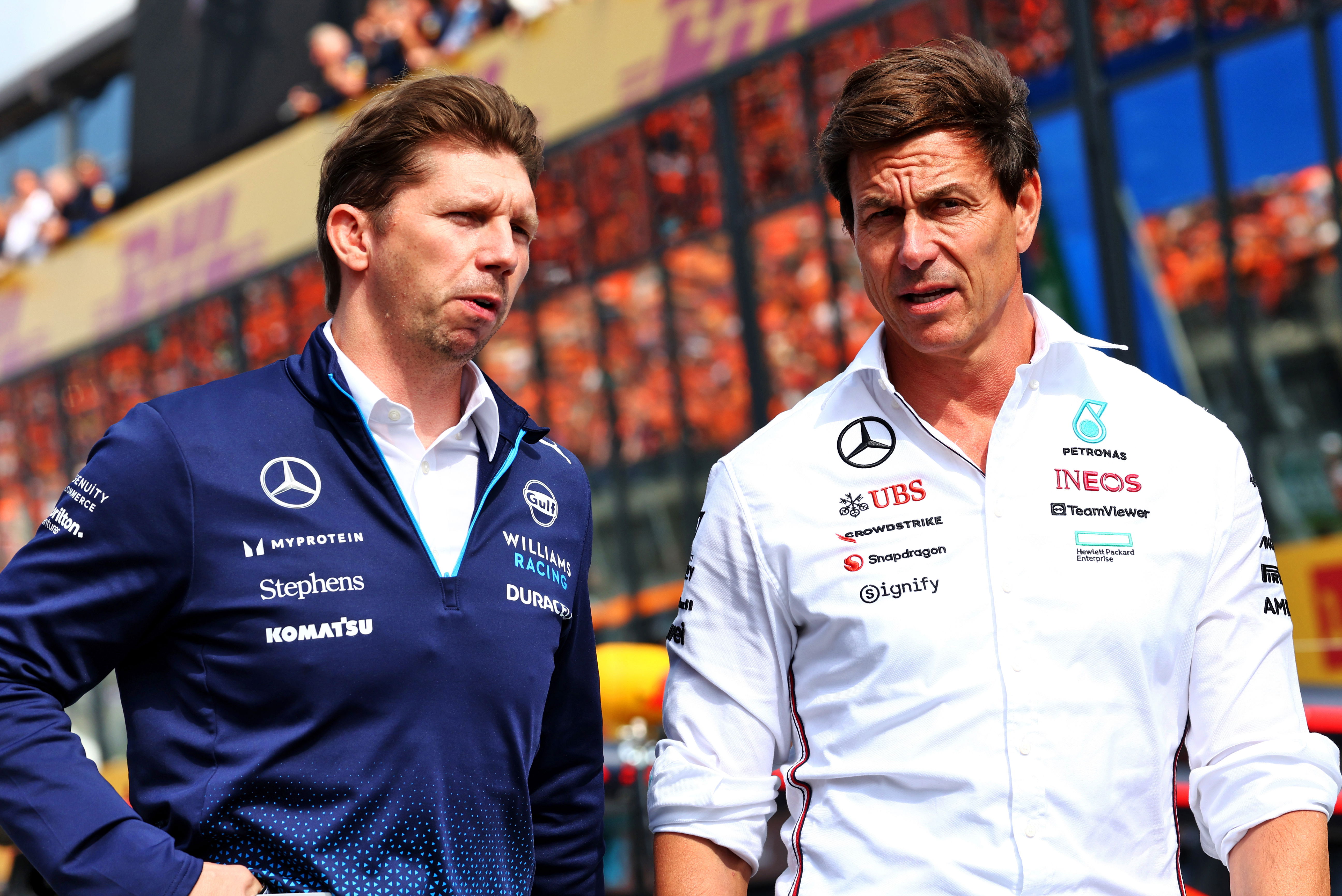 James Vowles Toto Wolff