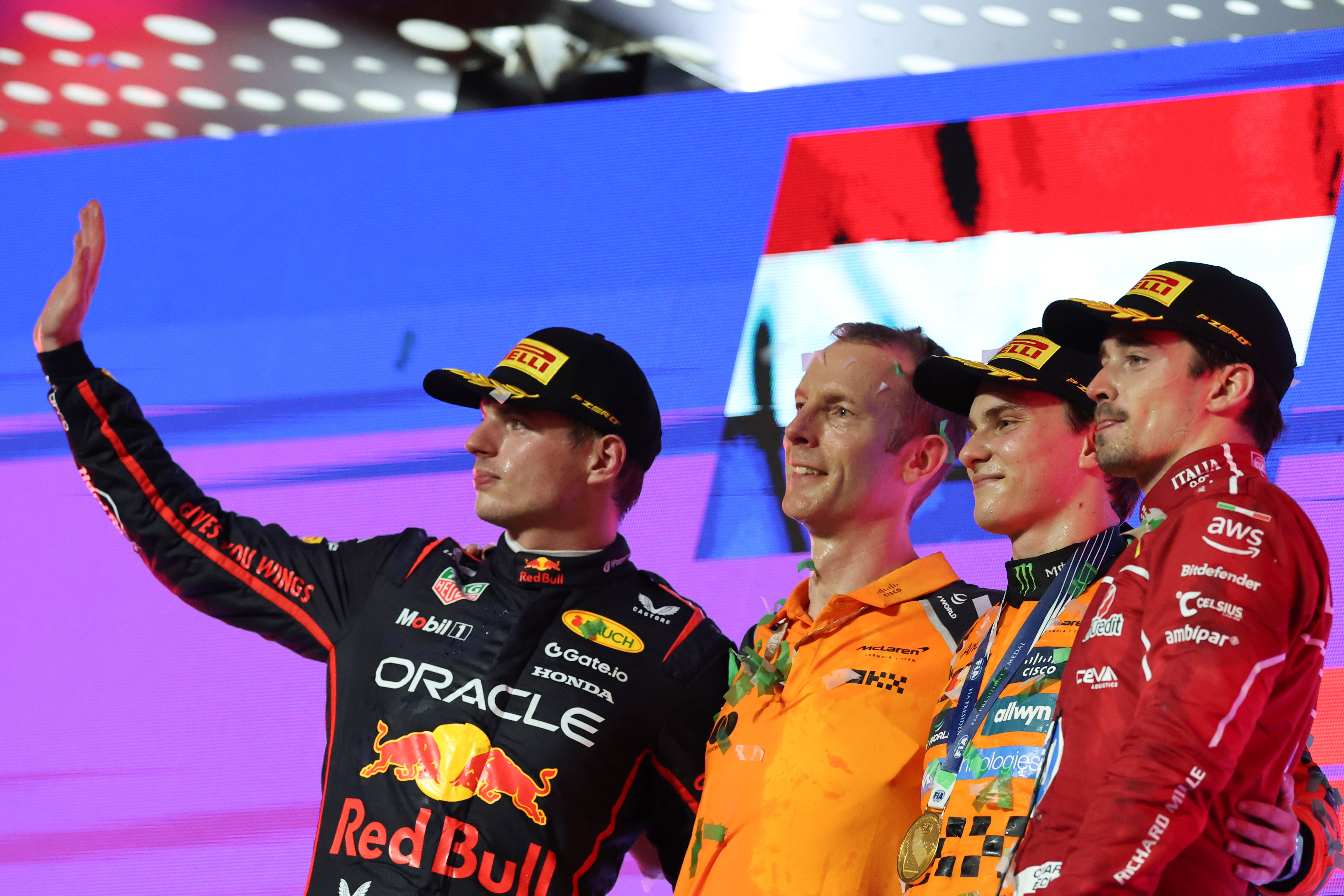 Jeddah podium