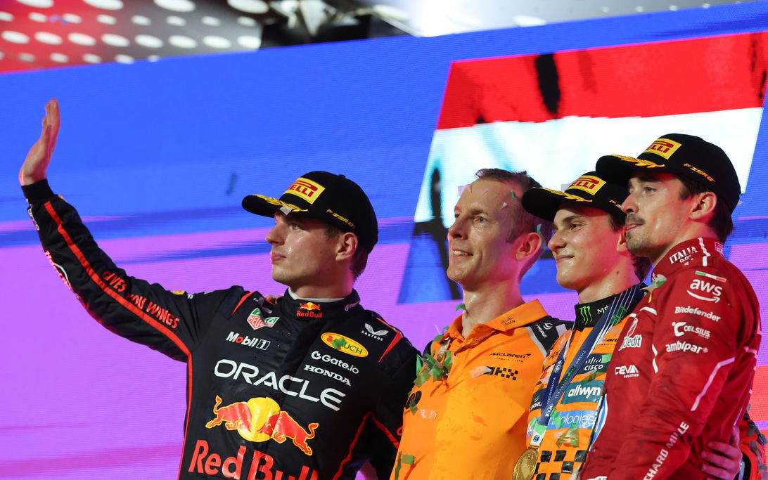 Jeddah podium