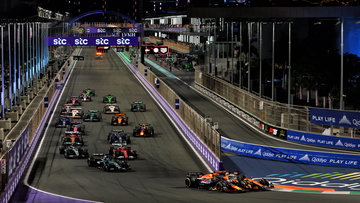 2025 F1 championship standings after Saudi Arabian Grand Prix