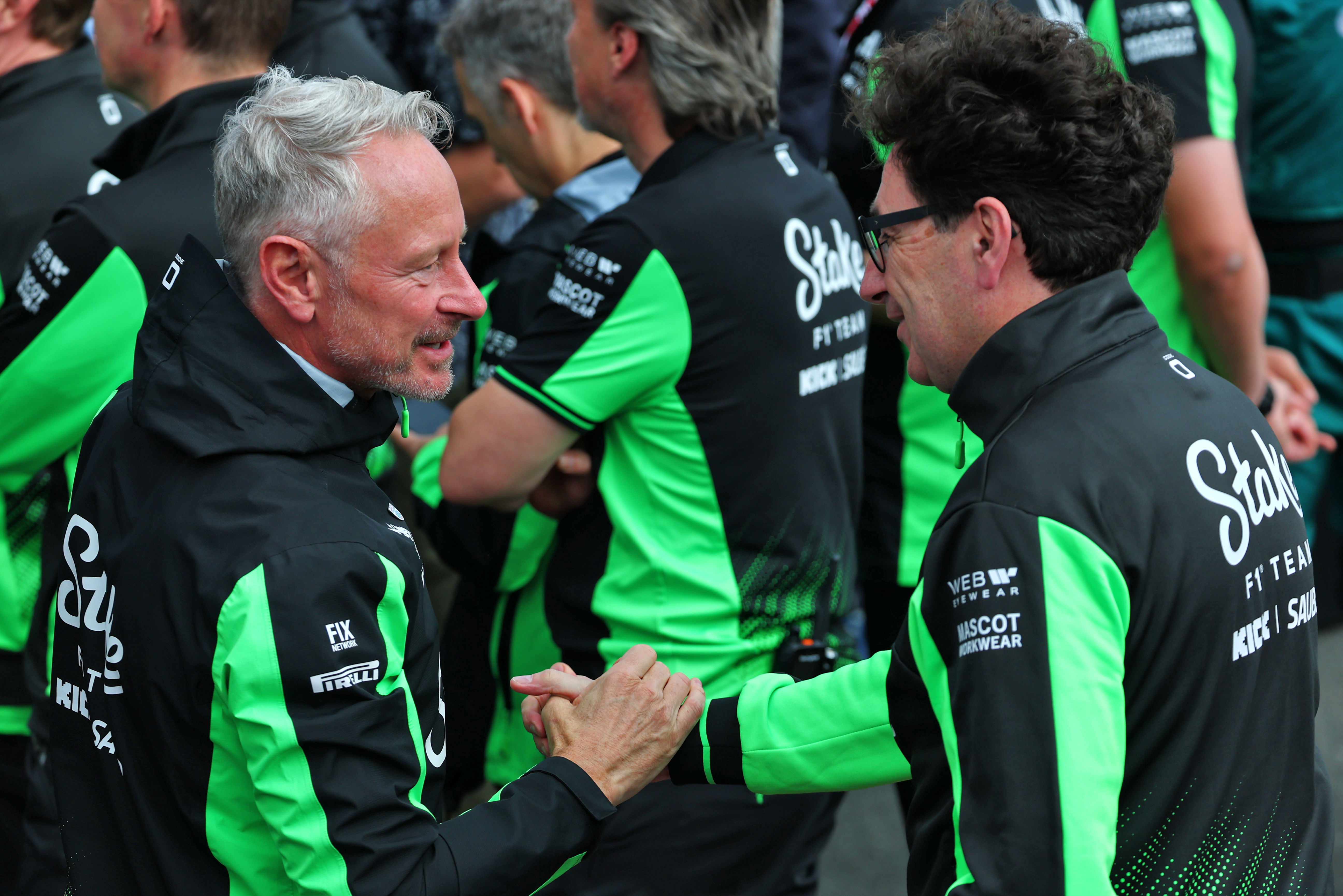 Jonathan Wheatley Mattia Binotto