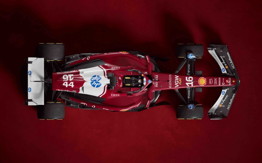 Ferrari F1 2025 livery