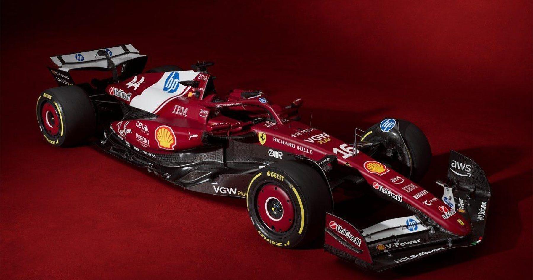 Ferrari reveal 2025 livery for first Hamilton F1 car RacingNews365