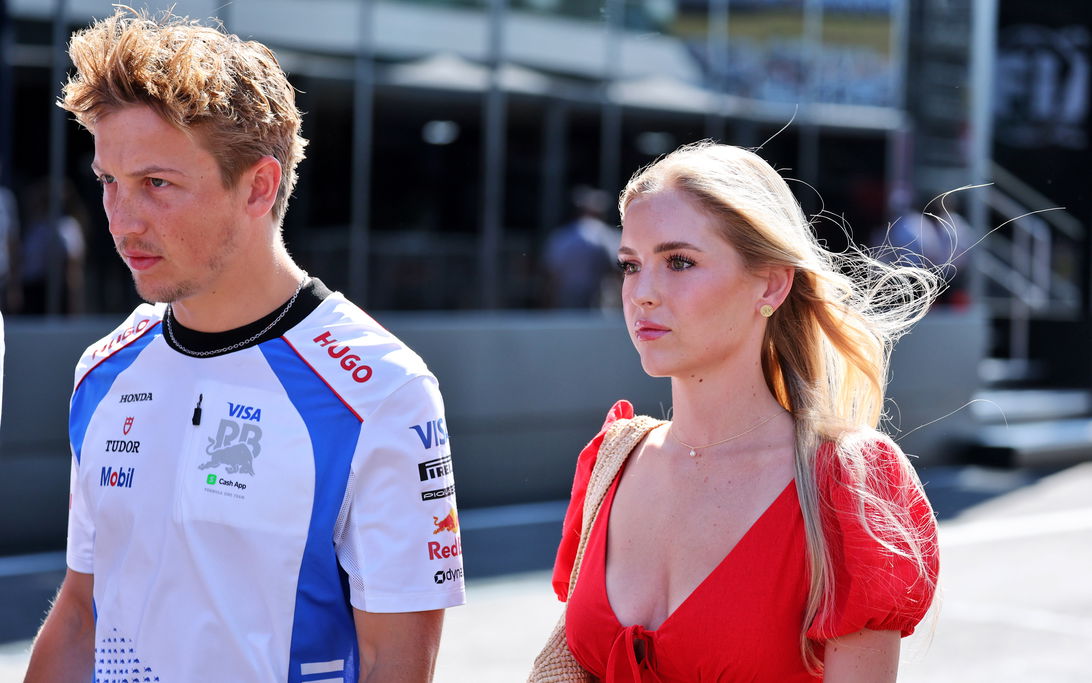 Lawson and girlfriend