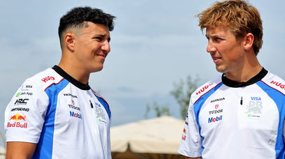 Hadjar Lawson Zandvoort Thursday