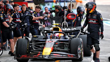 Red Bull hit with early concern at F1 pre-season testing