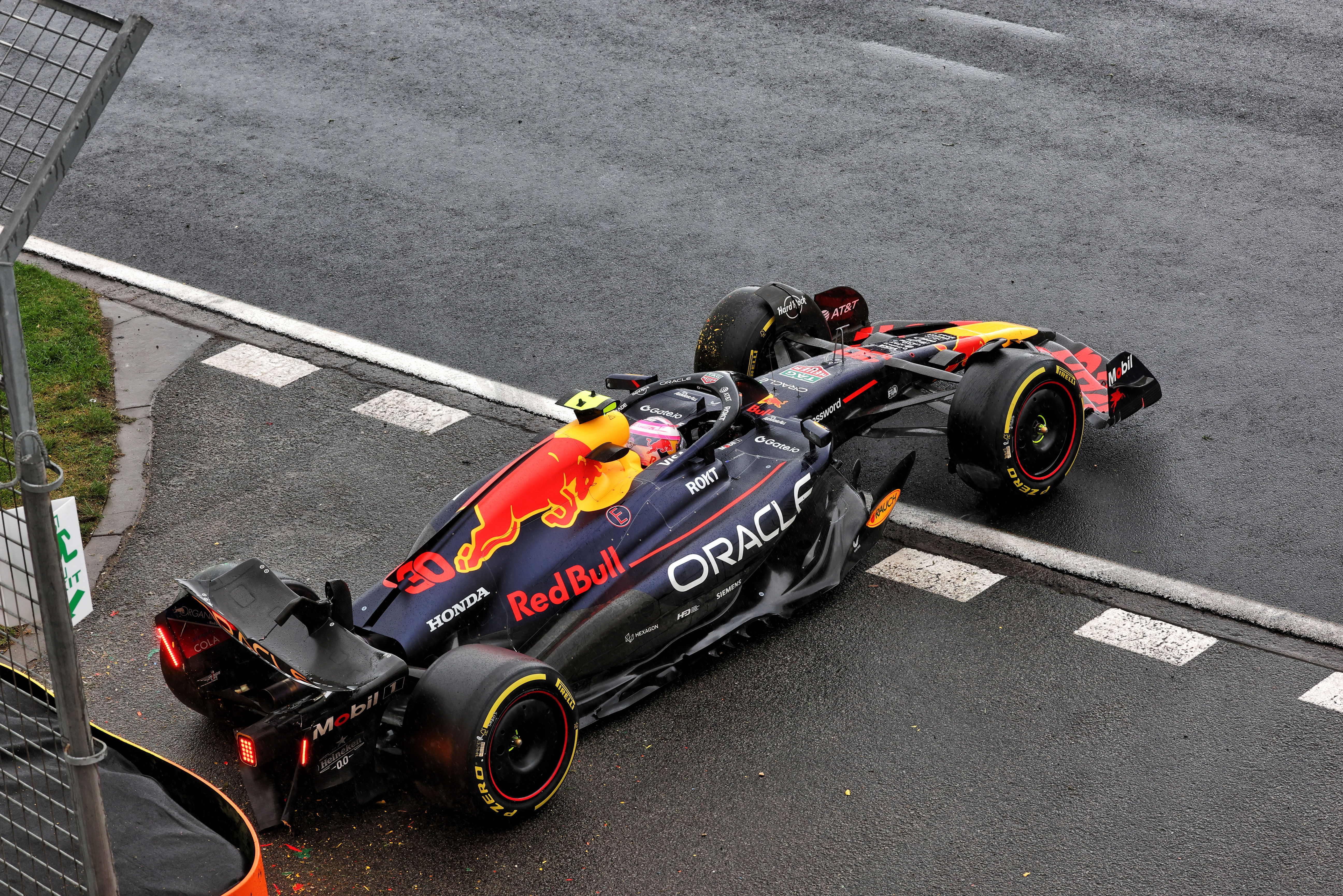 Lawson spin Australian GP