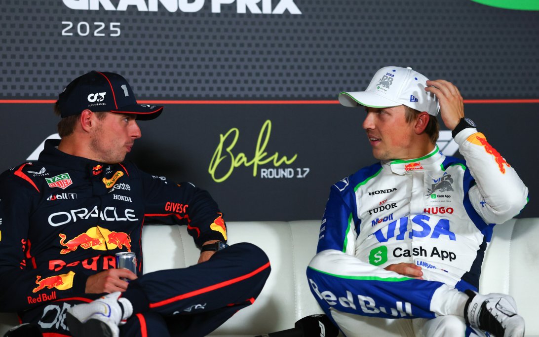 Lawson Verstappen Baku Quali