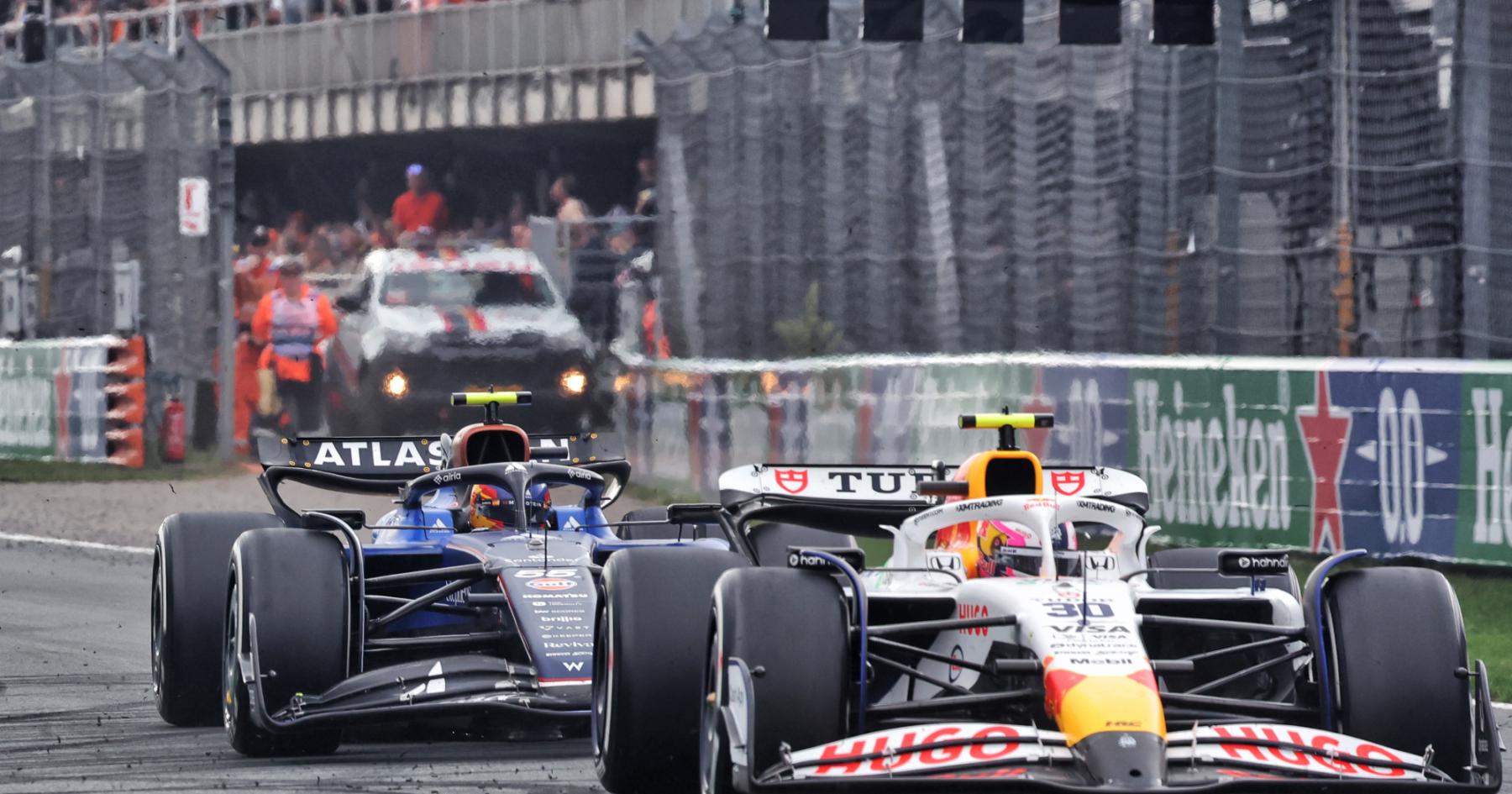 Liam Lawson accuses Carlos Sainz of 'mouthing off' after contentious F1 clash