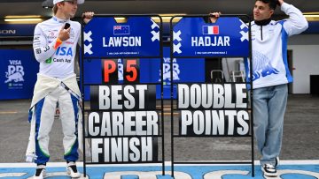 Liam Lawson handed 'phenomenal' praise but dealt Red Bull blow